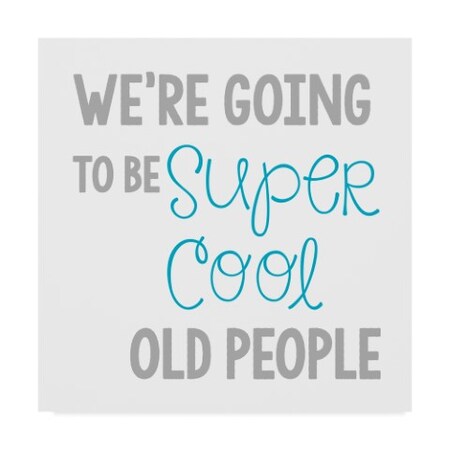 Trademark Fine Art Erin Clark 'Cool Old' Canvas Art, 14x14 ALI22670-C1414GG